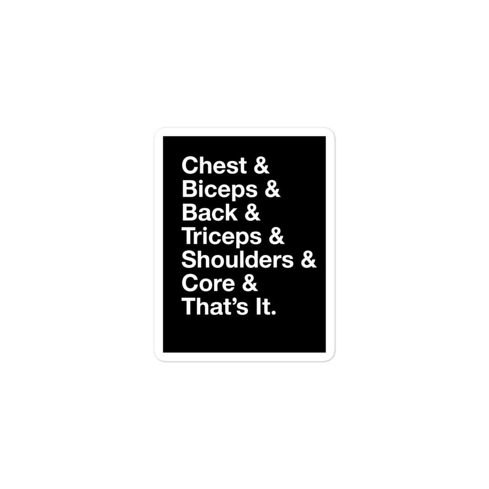 Chest & Bis Stickers S-Tier Loot