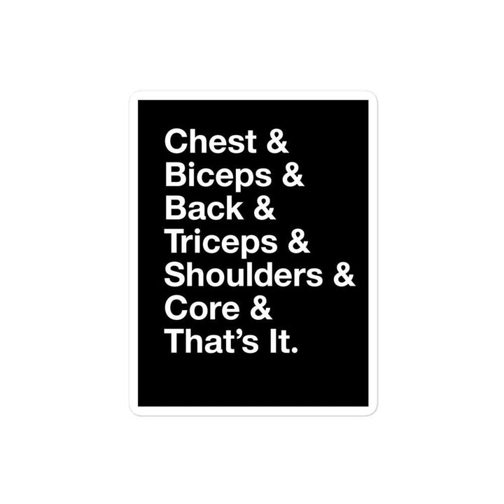 Chest & Bis Stickers S-Tier Loot