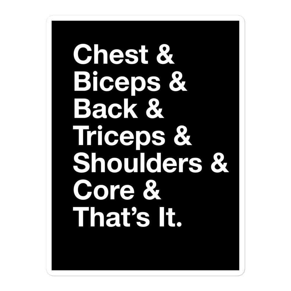 Chest & Bis Stickers S-Tier Loot