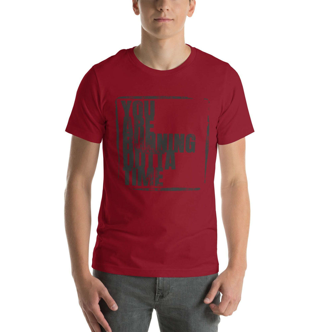 "You Are Running Out of Time Inkstamp" T-Shirt S-Tier Loot
