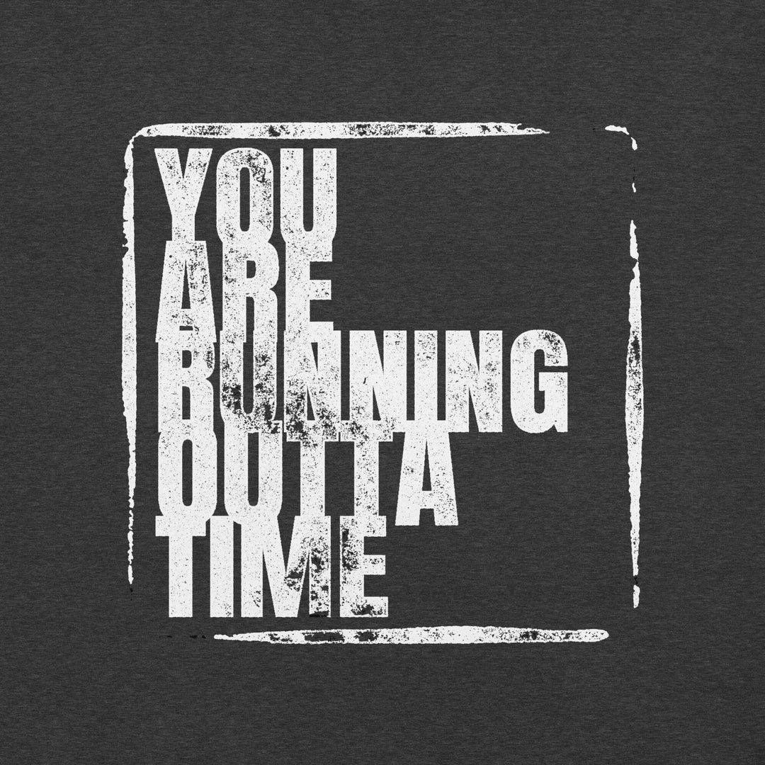 "You Are Running Out of Time White Inkstamp" T-Shirt S-Tier Loot