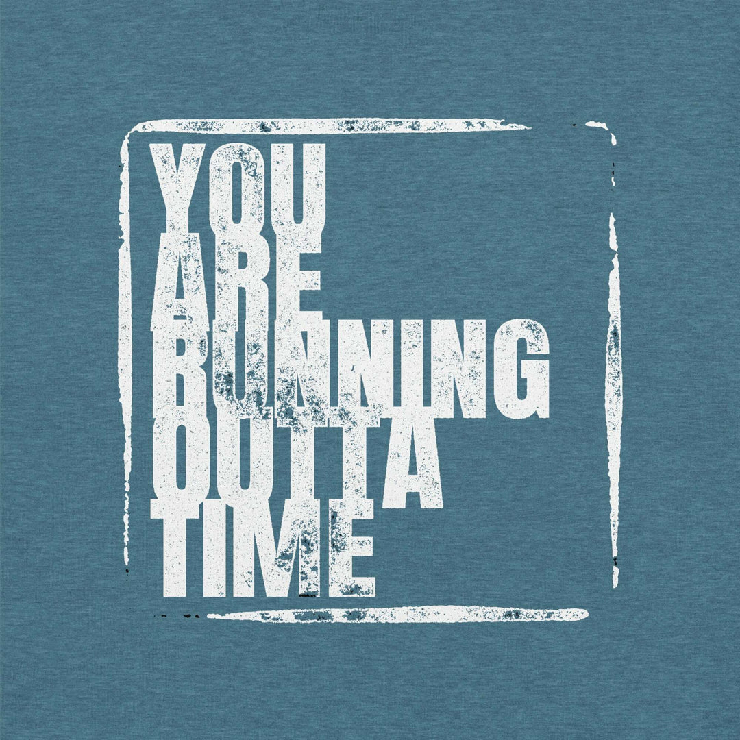 "You Are Running Out of Time White Inkstamp" T-Shirt S-Tier Loot