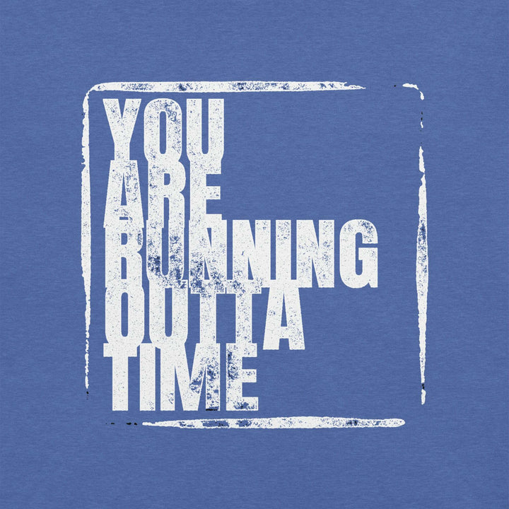 "You Are Running Out of Time White Inkstamp" T-Shirt S-Tier Loot